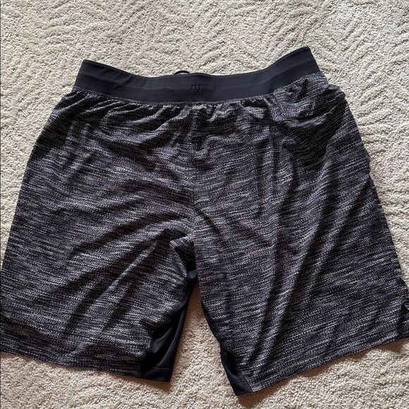 Lululemon T.H.E. Short *Linerless 9” All Court Texture White Black - Picture 10 of 15